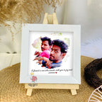 Friendship - Personalized Mini Photo Frame👫