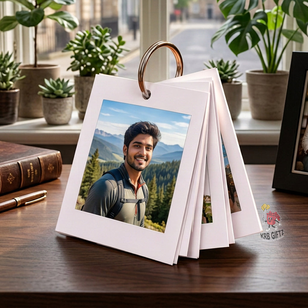 Mini Polaroid Ring Album