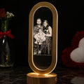 Acrylic Product with Wood Base [contact us on whatsapp] 9x3.5inch