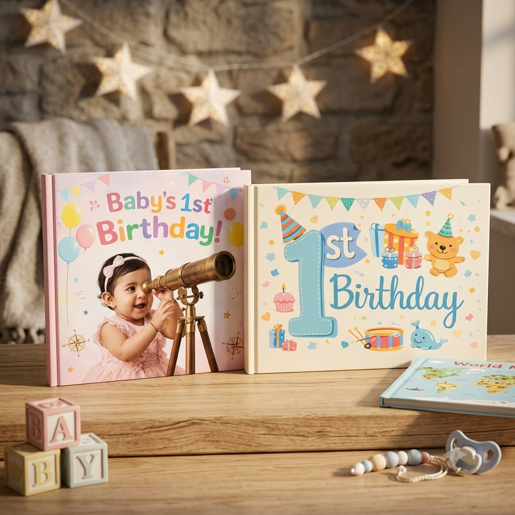 Custom Memories Photo Birthday Album 12x8 [min 100pic] [BEFORE BUY CONTACT US ON WHATSAPP]