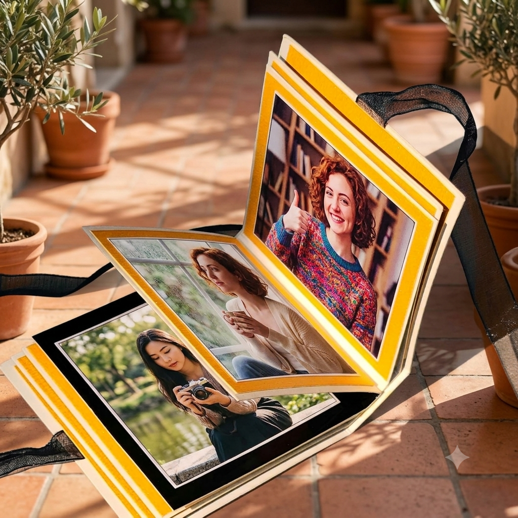 Custom Memories Photo Inset Album [6x4] [BEFORE BUY CONTACT US ON WHATSAPP]
