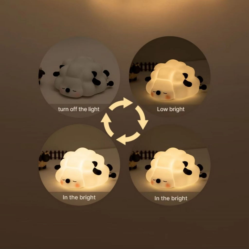 Sheep Silicon Lamp