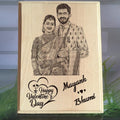 Customize Wooden Engraving [Contact us on Whatsapp] 6x8inch
