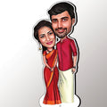 Couplen Caricature Cutout-Mdf 2d miniatures [Order USING Whatsapp]