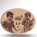 Customize Wooden Engraving [Contact us on Whatsapp] 6x8 inch