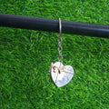 Locket keychain double side [Contact us on whatsapp ]